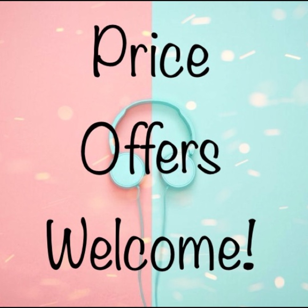 Pricing Offers Welcome!